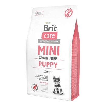 BRIT Care Mini Grain Free Puppy Lamb - bezzbożowa sucha karma dla psa szczeniąt jagnięcina 2kg