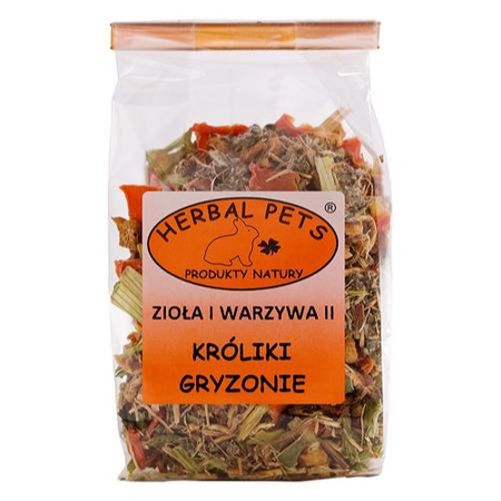 HERBAL PETS Zioła I Warzywa II – karma dla królika i gryzoni 50g