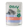 OASY Lifestage Adult Salmon - mokra karma dla kota - saszetka 85g