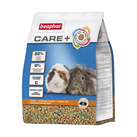 BEAPHAR Care+ Guinea Pig - karma dla kawii domowej 1,5kg