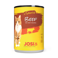 JOSERA JosiCat wołowina w sosie - mokra karma dla kota - puszka 415g