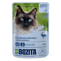 BOZITA Cat Renifer W Sosie - mokra karma dla kota - saszetka 85g