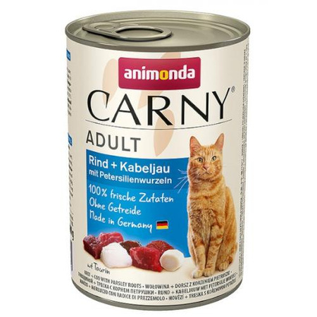 ANIMONDA Carny Indyk Z Wątróbką - mokra karma dla kota - puszka 400g