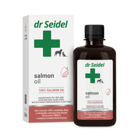 DR SEIDEL Salmon oil 100% - olej z łososia na skórę i sierść dla psa i kota 250ml