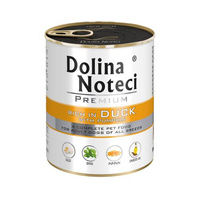 DOLINA NOTECI Premium - mokra karma dla psa z kaczką i dynią  - puszka 800g