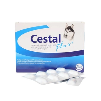 CESTAL Plus - tabletki na odrobaczenie dla psa 200szt.