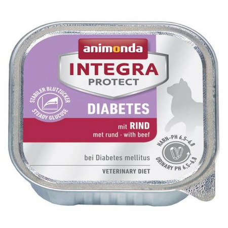 ANIMONDA INTEGRA Diabetes Królik - mokra karma dla kota - miseczka 100g