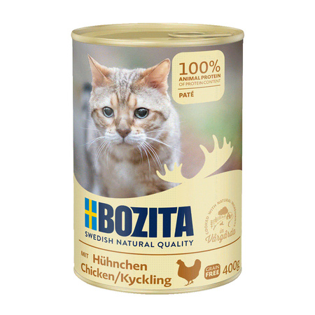 BOZITA Cat z kurczakiem - mokra karma dla kota - puszka 400g