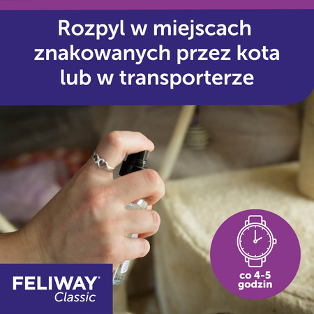 FELIWAY - feromony uspokajające dla kotów - spray 60ml