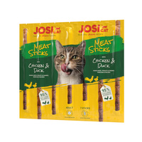 JOSERA JosiCat Meat Sticks Kurczak z kaczką - przysmak dla kota 35g