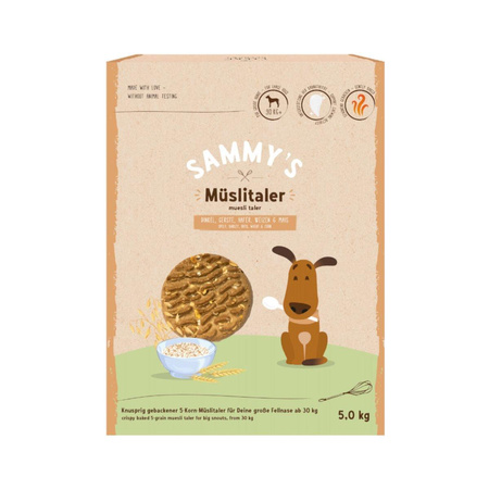 BOSCH Sammy's Muesli Taler - ciasteczka dla psa 5kg