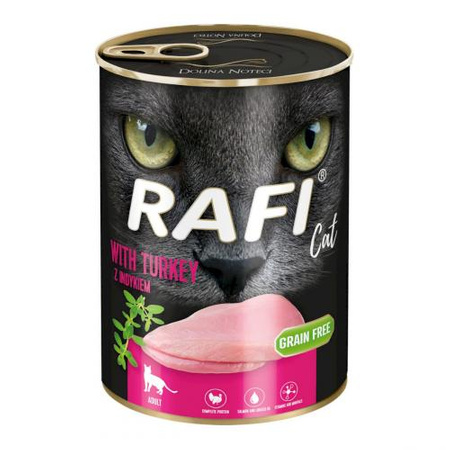 DOLINA NOTECI Rafi Cat Adult Z Kaczką - mokra karma dla kota - puszka 400g