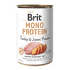 BRIT Mono Protein Turkey & Sweet Potato - mokra karma dla psa - puszka 400g