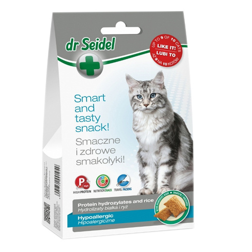 DR SEIDEL - smakołyki dla kotów hipoalergiczne 50g