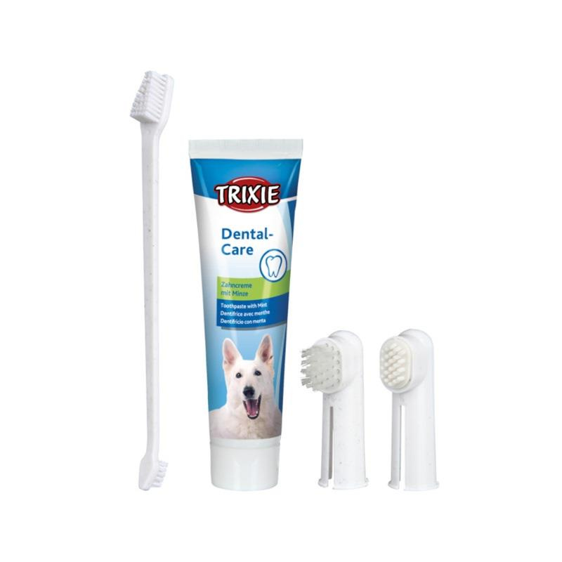 TRIXIE - zestaw do czyszczenia zębów - 2561