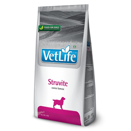 FARMINA Vet Life Dog Struvite - sucha karma dla psa 2kg