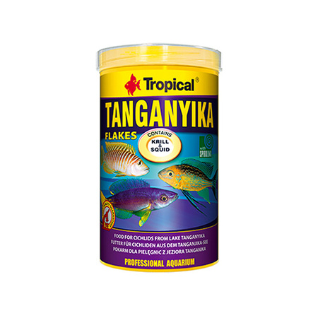 TROPICAL Tanganika Flakes - pokarm dla rybek 250ml