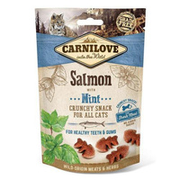 CARNILOVE Snack Cat Fresh Crunchy Salmon Mint - przysmak dla kota 50g
