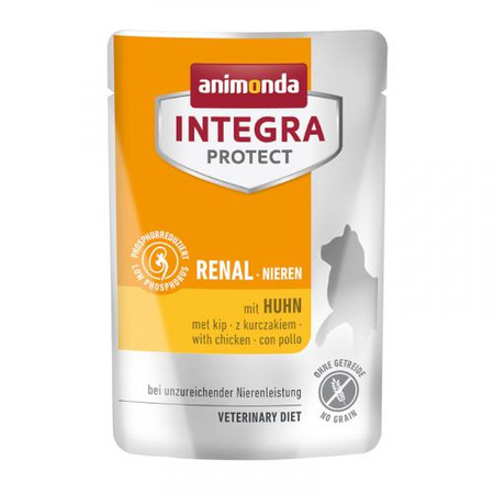 ANIMONDA Integra Protect Renal Z Kurczakiem - mokra karma dla kota - saszetka 85g