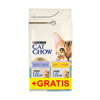 PURINA Cat Chow Special Care Hairball Control - sucha karma dla kota 1,5kg + 2x85g