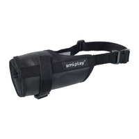 AMIPLAY Muzzles - Kaganiec dla dużego psa sportowy czarny - rozmiar XL