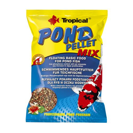 TROPICAL Pond Pellet Mix - pokarm podstawowy dla ryb w oczku wodnym 1l