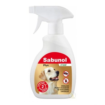 SABUNOL - płyn do zwalczania pcheł w otoczeniu zwierząt 250ml