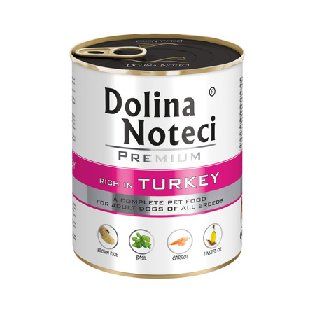 DOLINA NOTECI Premium MIX SMAKÓW - mokra karma dla psa - puszka 20 x 800g