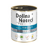 DOLINA NOTECI Premium  - mokra karma dla psa z pstrągiem - puszka 800g