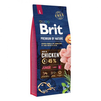 BRIT Premium By Nature Junior L - sucha karma dla psa 15kg