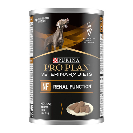 PURINA Pro Plan Veterinary Diets Canine NF Renal Function - mokra karma dla psa - puszka w chorobach nerek 400g