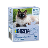 BOZITA - mokra karma dla kota - renifer w sosie - kartonik 370g