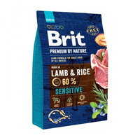 BRIT Premium By Nature Sensitive Lamb - sucha karma dla psa 3kg