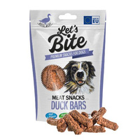 BRIT Let's Bite Dog Meat Snacks Duck Bars - przysmak dla psa 80g