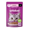 WHISKAS Adult Z Łososiem W Sosie - mokra karma dla kota - saszetka 85g