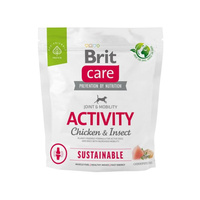 BRIT Care Dog Sustainable Activity Chicken Insect - sucha karma dla psa 1kg