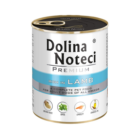 DOLINA NOTECI Premium MIX SMAKÓW - mokra karma dla psa - puszka 30 x 800g