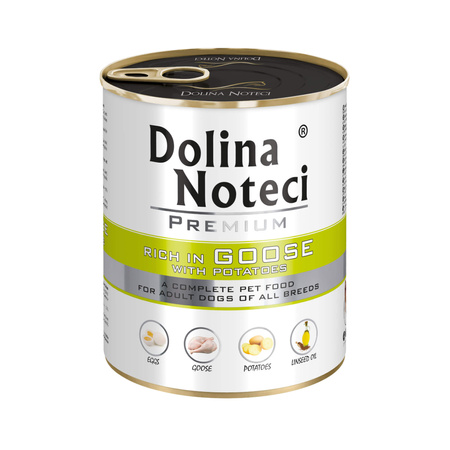 DOLINA NOTECI Premium MIX SMAKÓW - mokra karma dla psa - puszka 20 x 800g