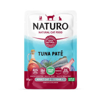 NATURO Adult Grain Free Paté Tuńczyk - mokra karma dla kota - saszetka 85g