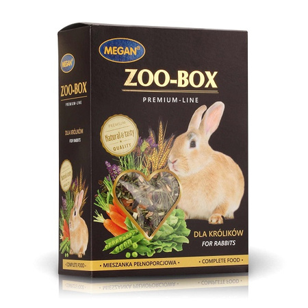 MEGAN Zoo-Box Premium Line - mieszanka dla królika 420g