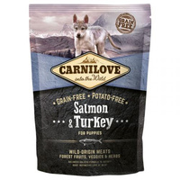 CARNILOVE Salmon & Turkey For Puppy - sucha karma dla psa 1,5kg