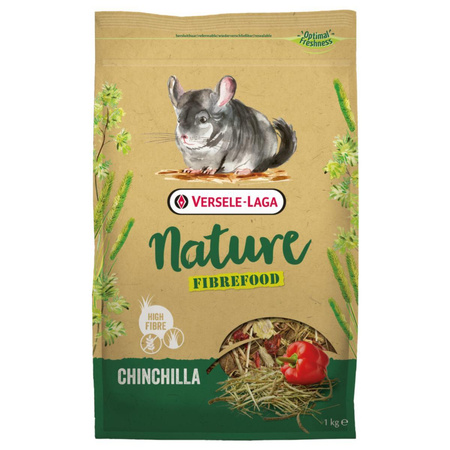 VERSELE-LAGA Chinchilla Nature Fibrefood - pokarm dla szynszyli 1kg